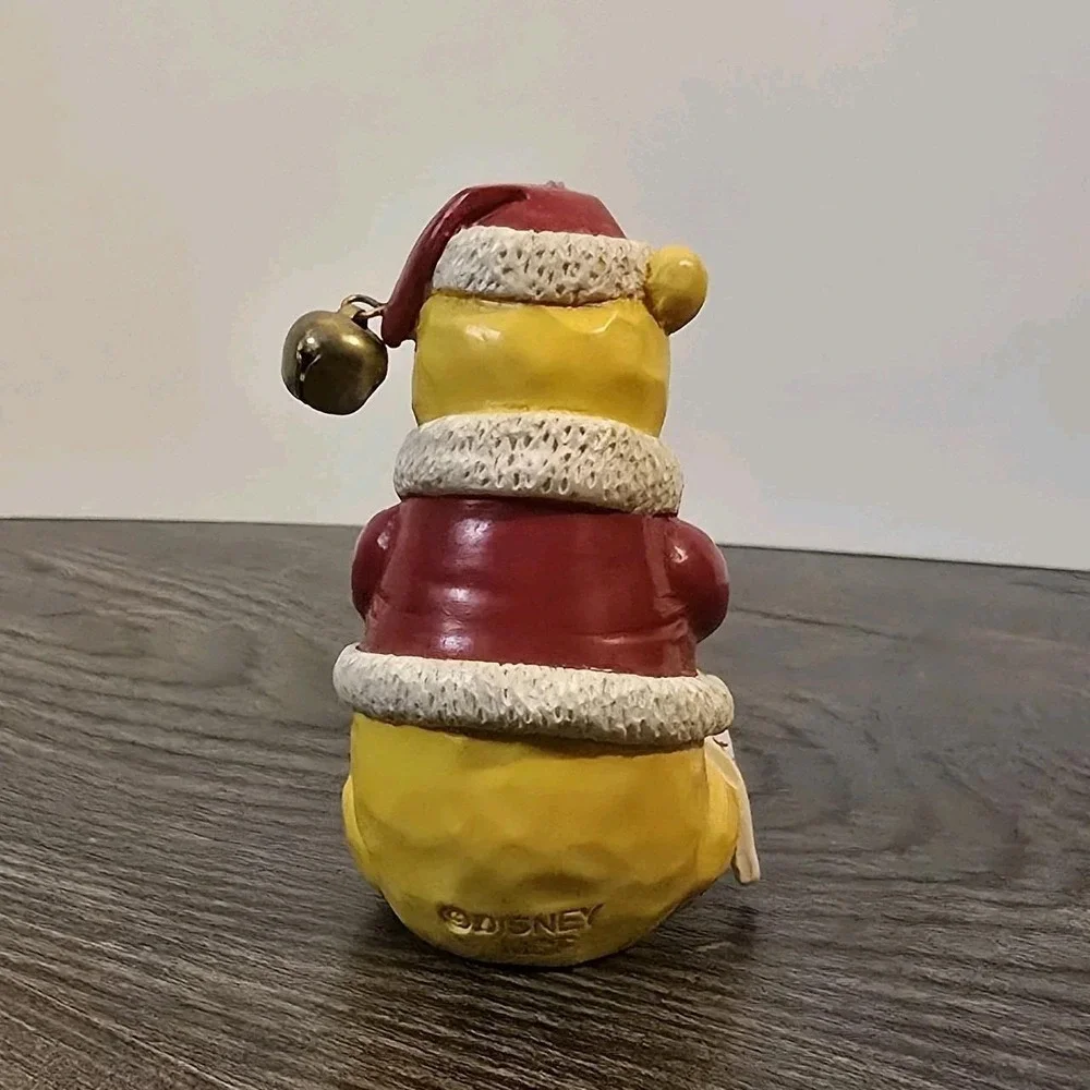 Disney Classic Winnie the Pooh Bear Santa Hat Christmas Ornament Cannon‎ Falls